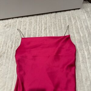 Sleek Pink Satin shirt